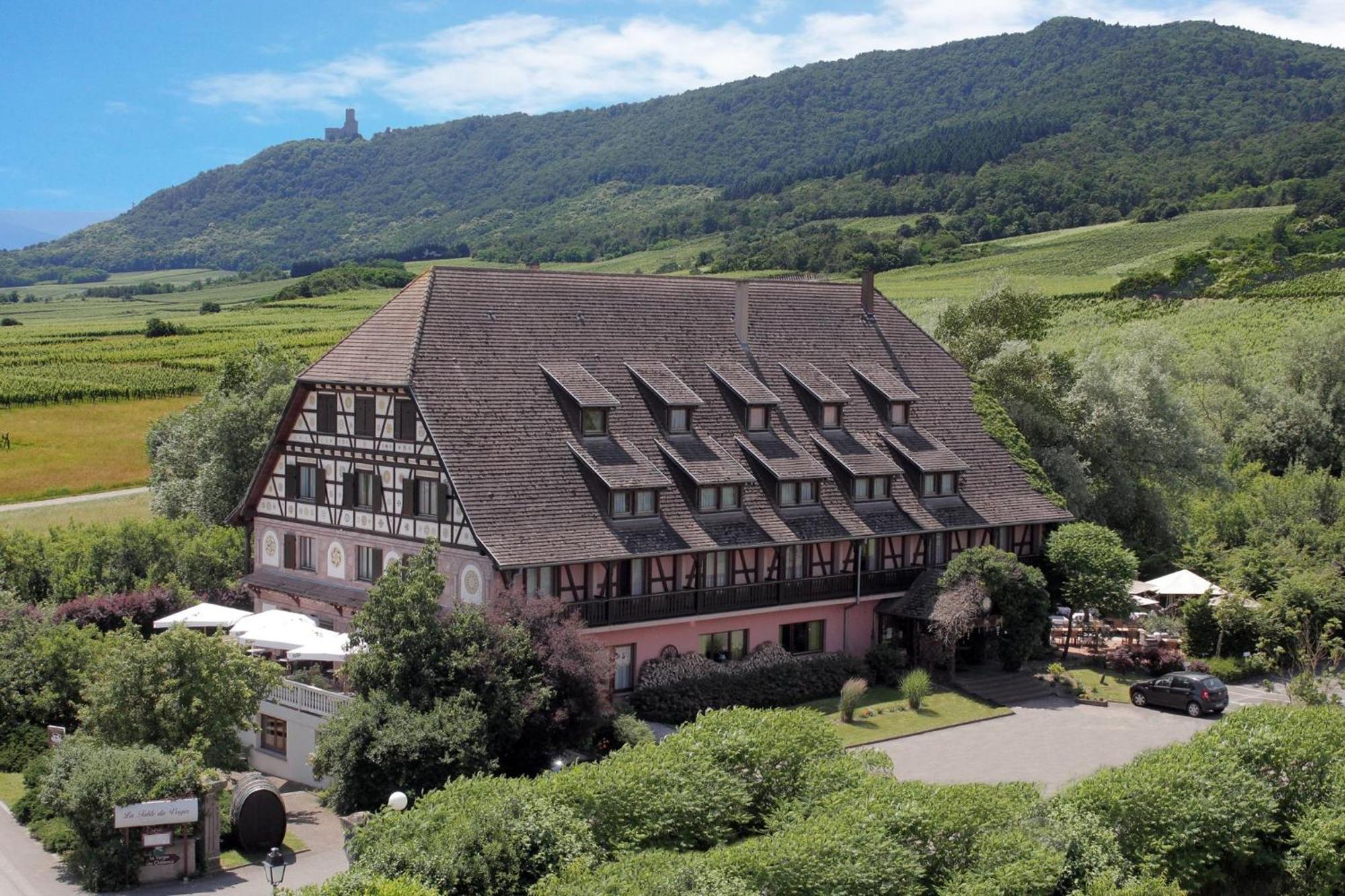Hotel Restaurant Verger Des Chateaux, Route Des Vins Haut-Koenigsbourg Dieffenthal Екстер'єр фото